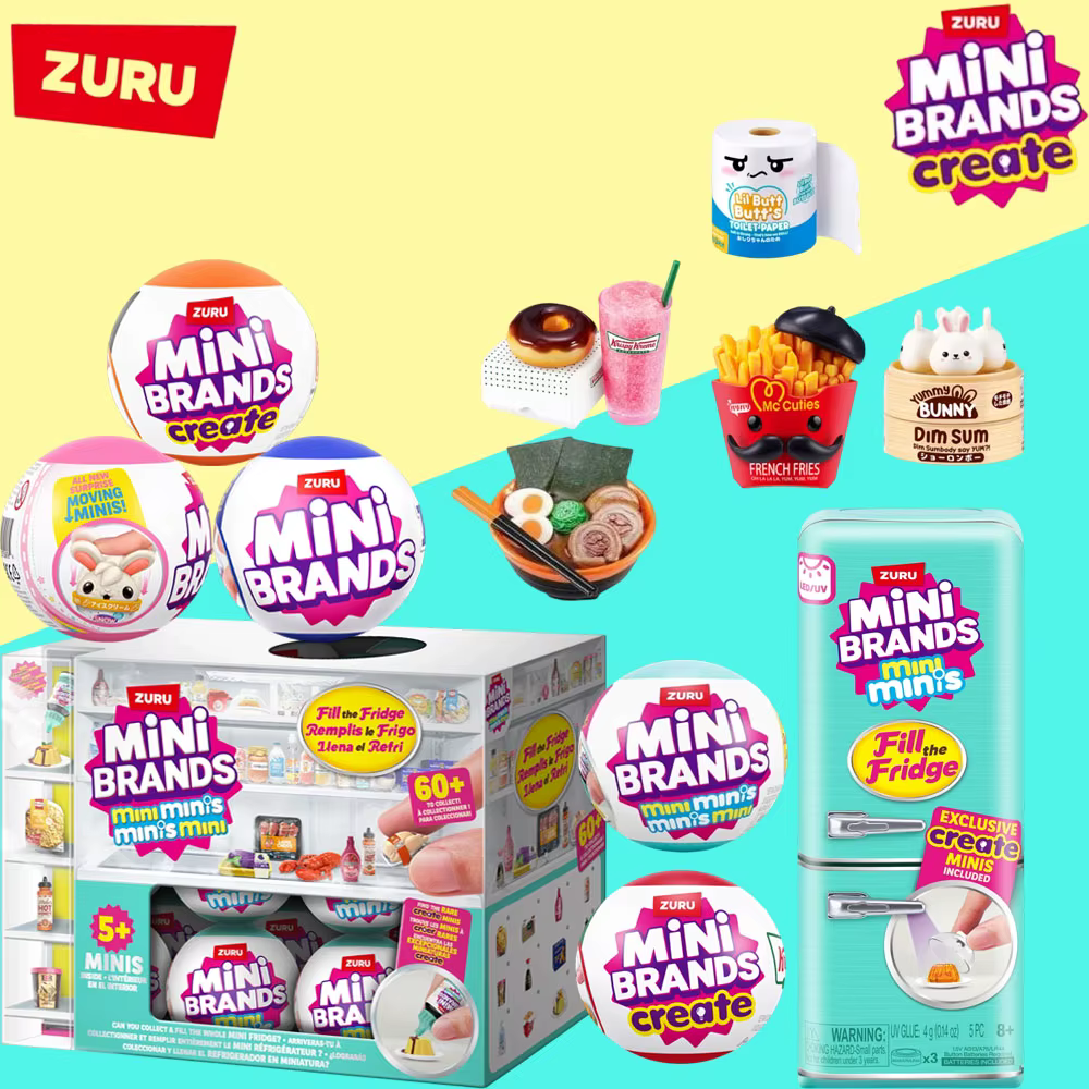 ZURU Mini Brands Food Fill The Fridge Série 1 Plauset