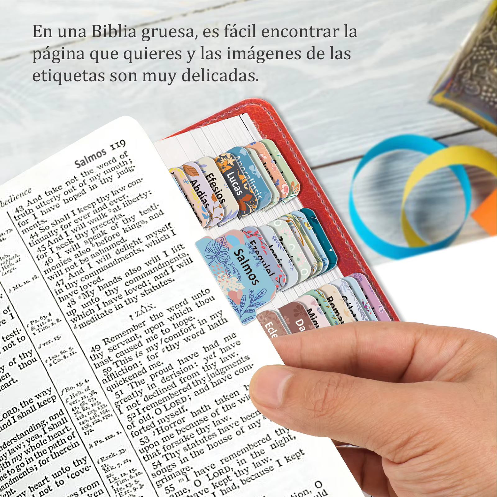 Onglets de la Bible espagnole