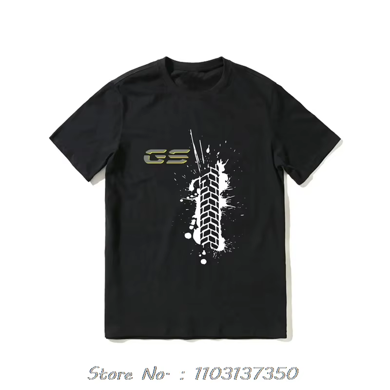 T-shirt graphique en coton pour 1250 GS, streetwear, offre spéciale
