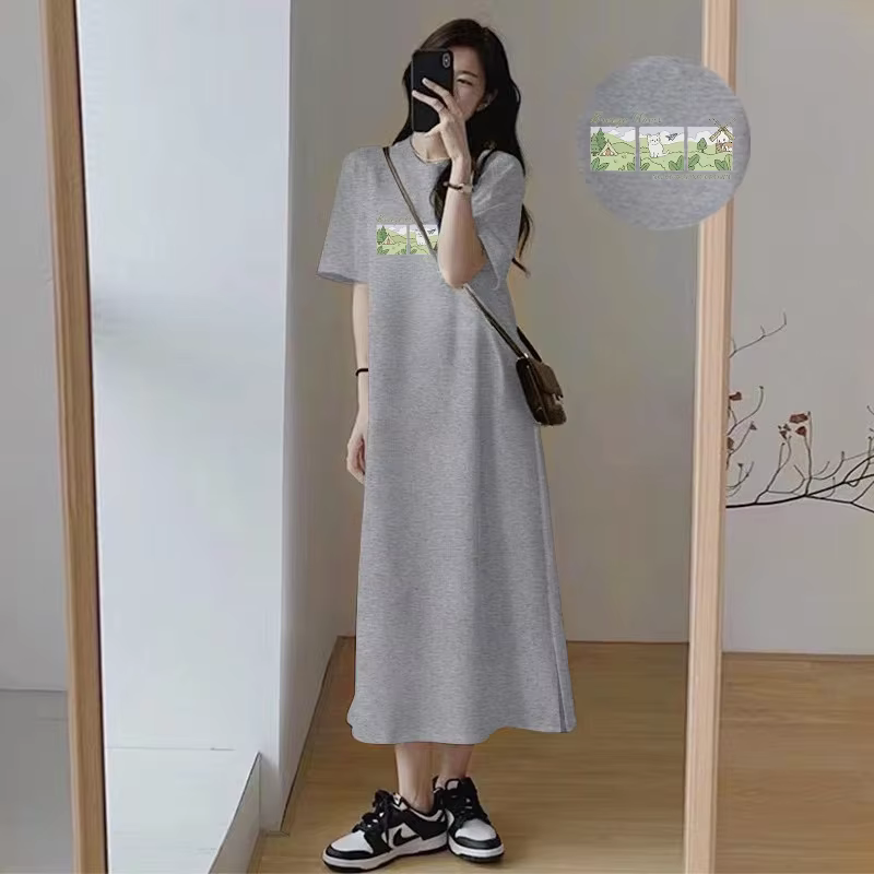 Robe longue décontractée pour femmes