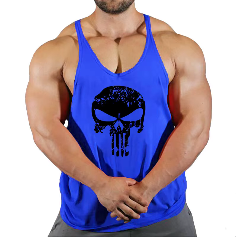 Vêtements pour hommes gilet de gymnastique gilets musculation homme haut pour Fitness Stringer sans manches