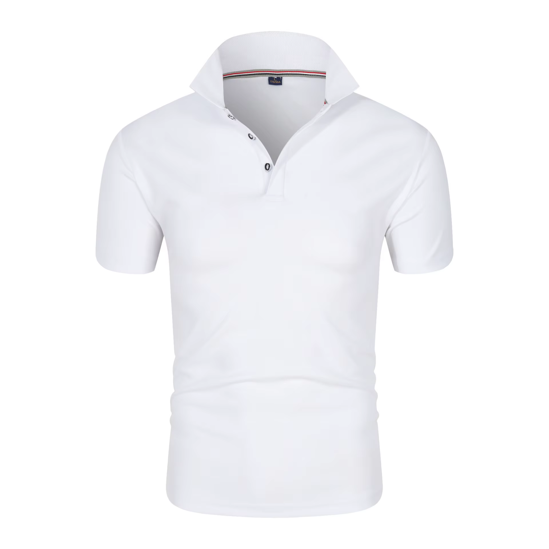 Polo de couleur unie pour hommes