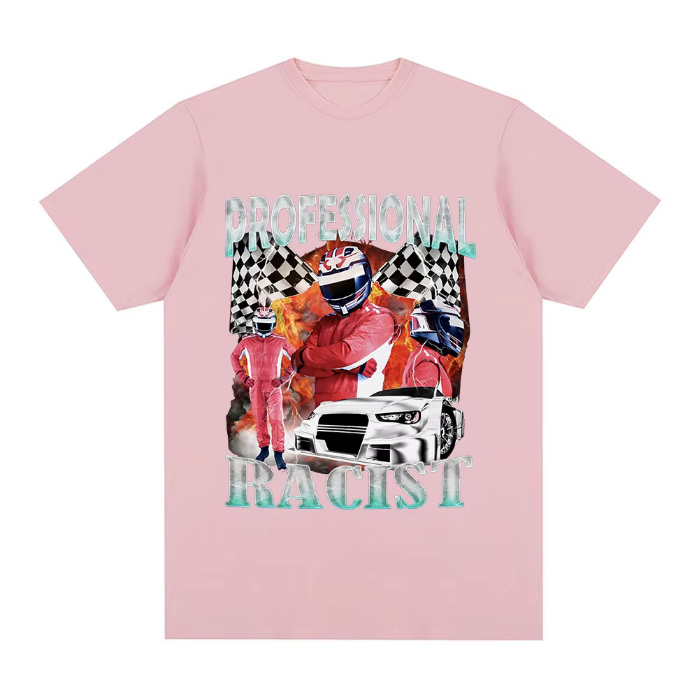 T-Shirt graphique de course professionnelle drôle Racing Meme hommes mode Vintage manches courtes T-shirts 100% coton