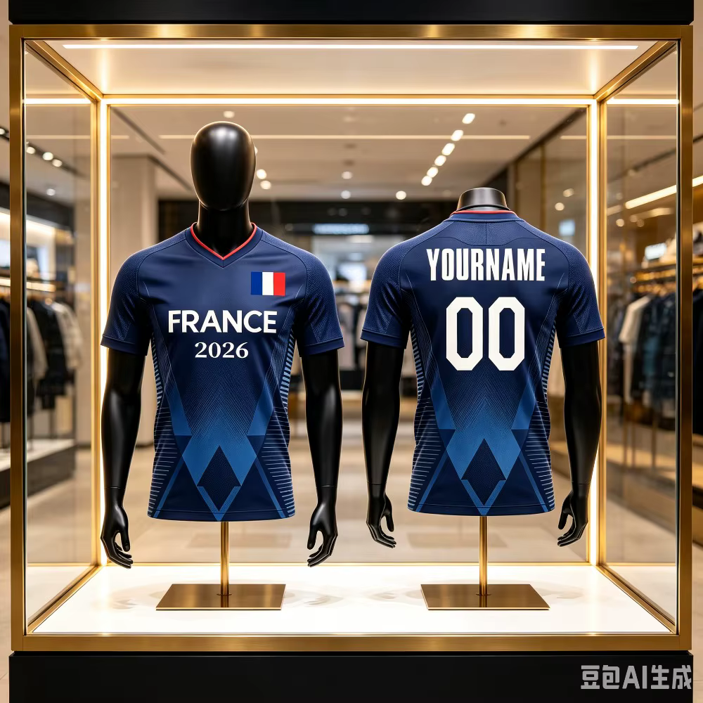 T-shirt de football d'été pour hommes et femmes