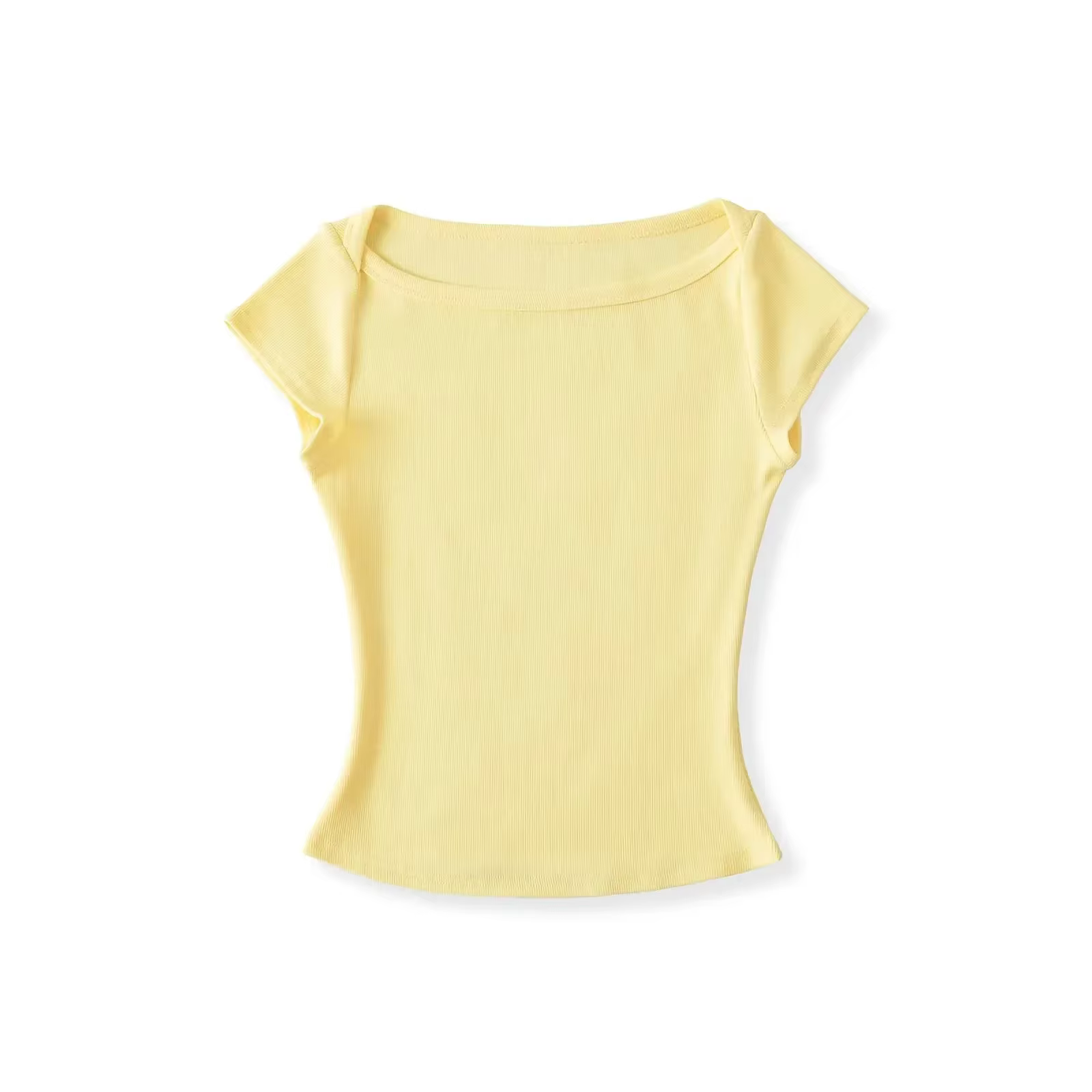 T-Shirt amincissant à manches courtes pour femmes