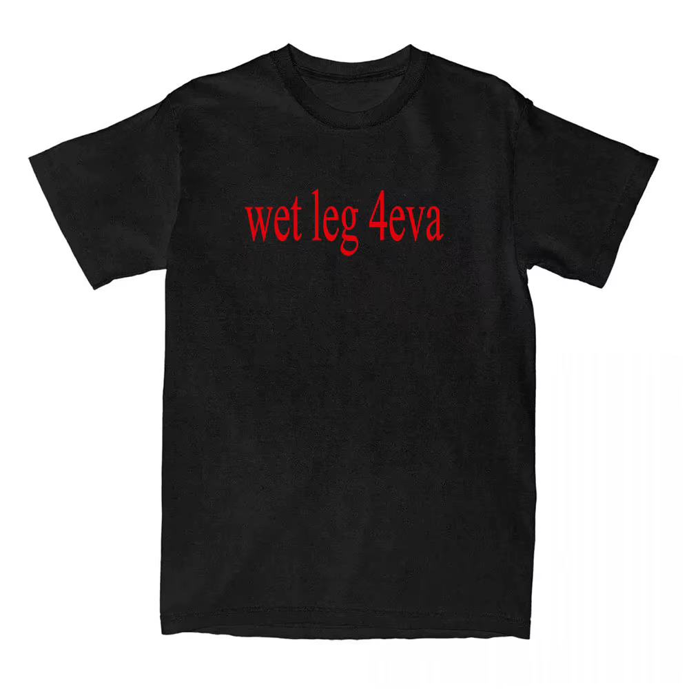 Jambe humide 4eva graphique t-shirts coton été hommes femmes T-shirt mode chanteur impression