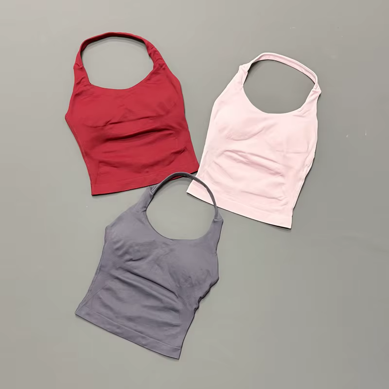 HISTELLO Débardeur Halter pour Femme
