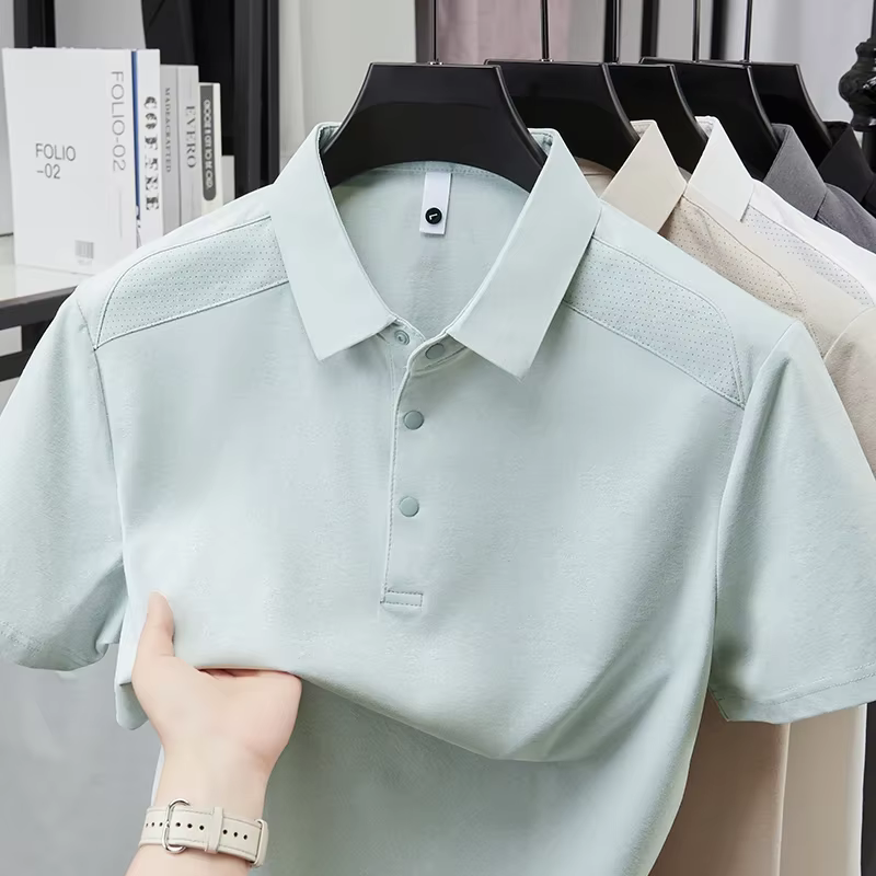 Polo pour homme à manches courtes
