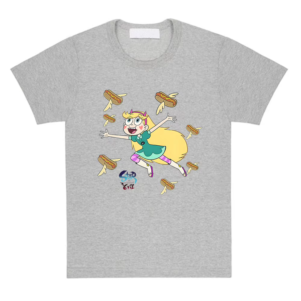 Étoile contre. Les Forces du mal T-shirt drôle dessin animé