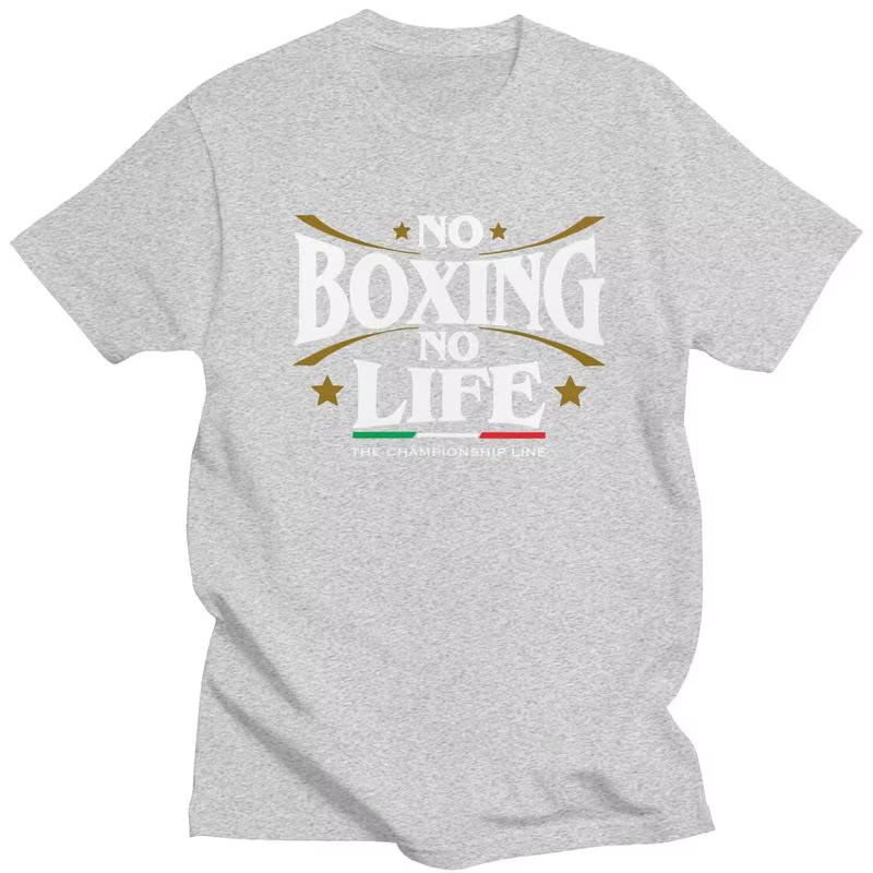 T-shirts « No Boxing No Life » pour hommes et femmes