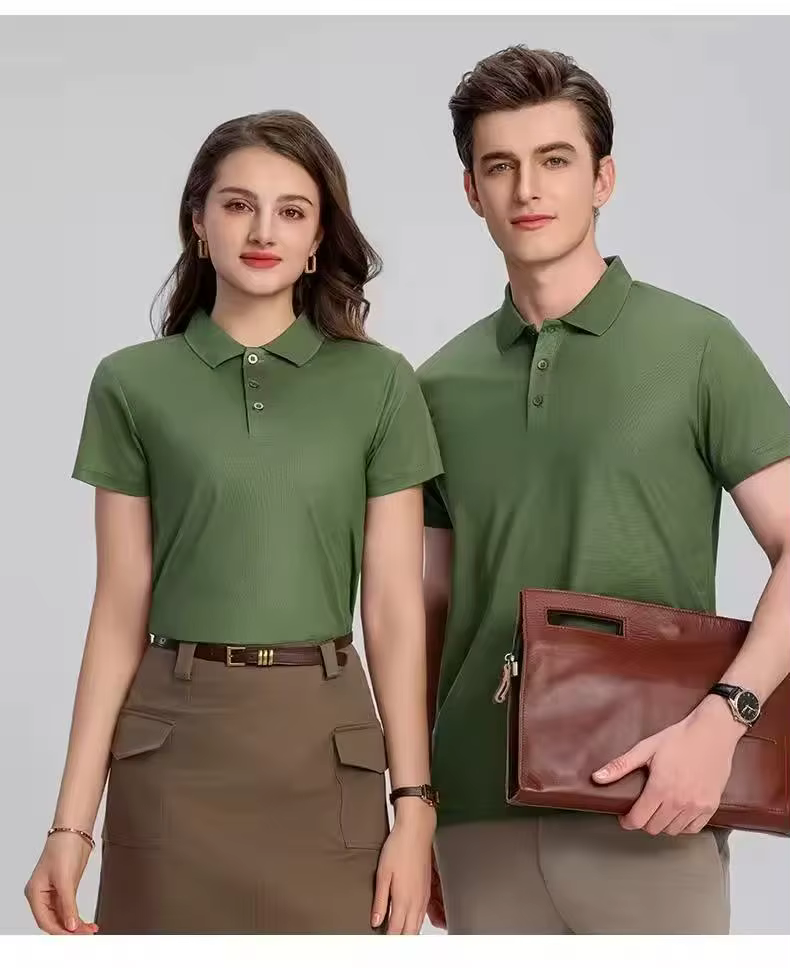 Polo décontracté haut de gamme avec impression numérique personnalisée pour grandes tailles