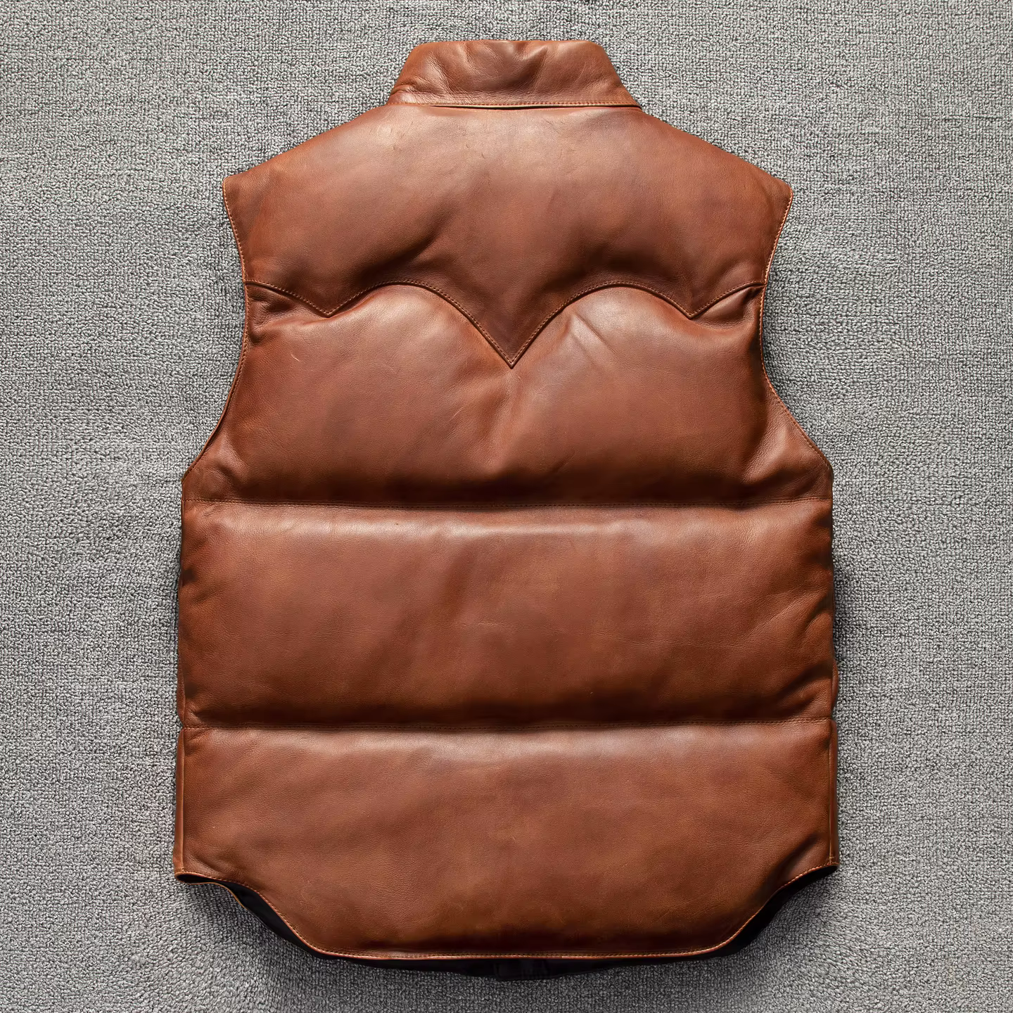 Veste en cuir véritable en peau de mouton naturelle à col montant et simple boutonnage