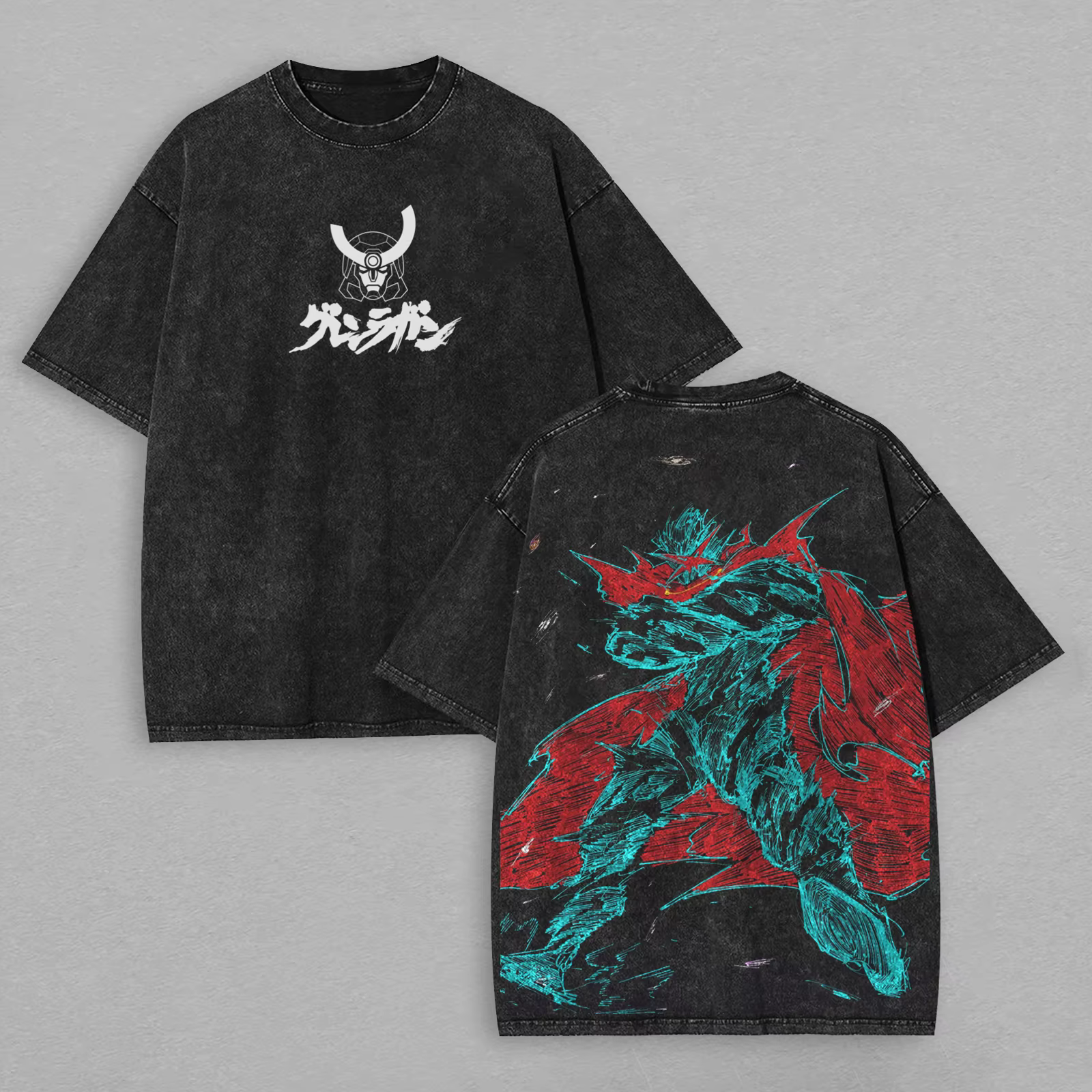 T-shirt graphique Tengen Toppa Gurren Lagann