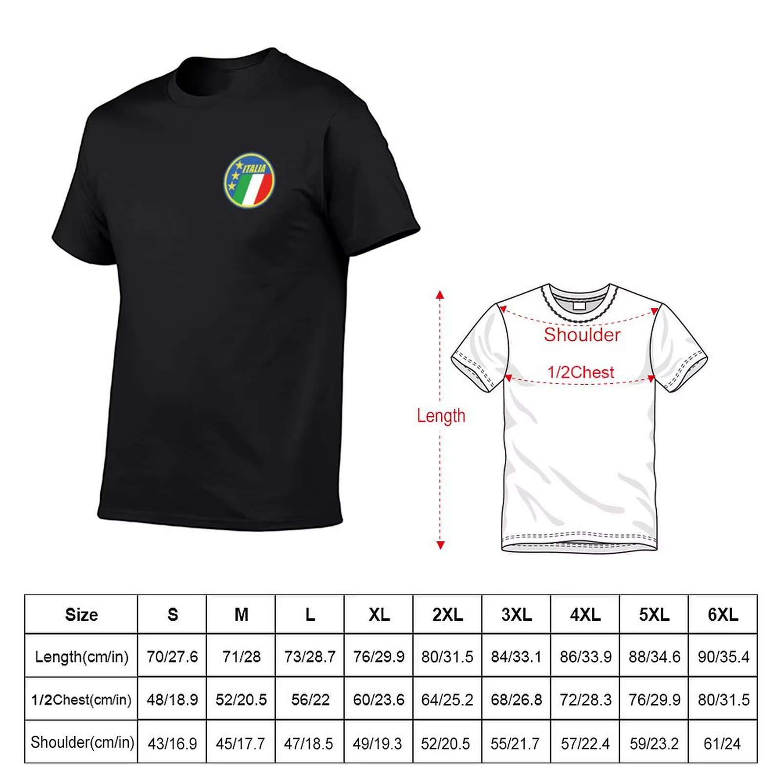 Italie 90? T-Shirt manches courtes homme