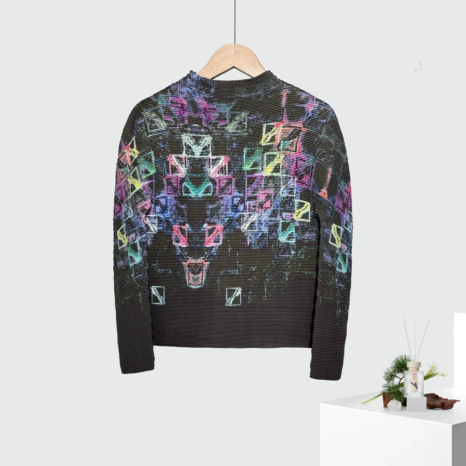 T-shirt imprimé Miyake pour femme