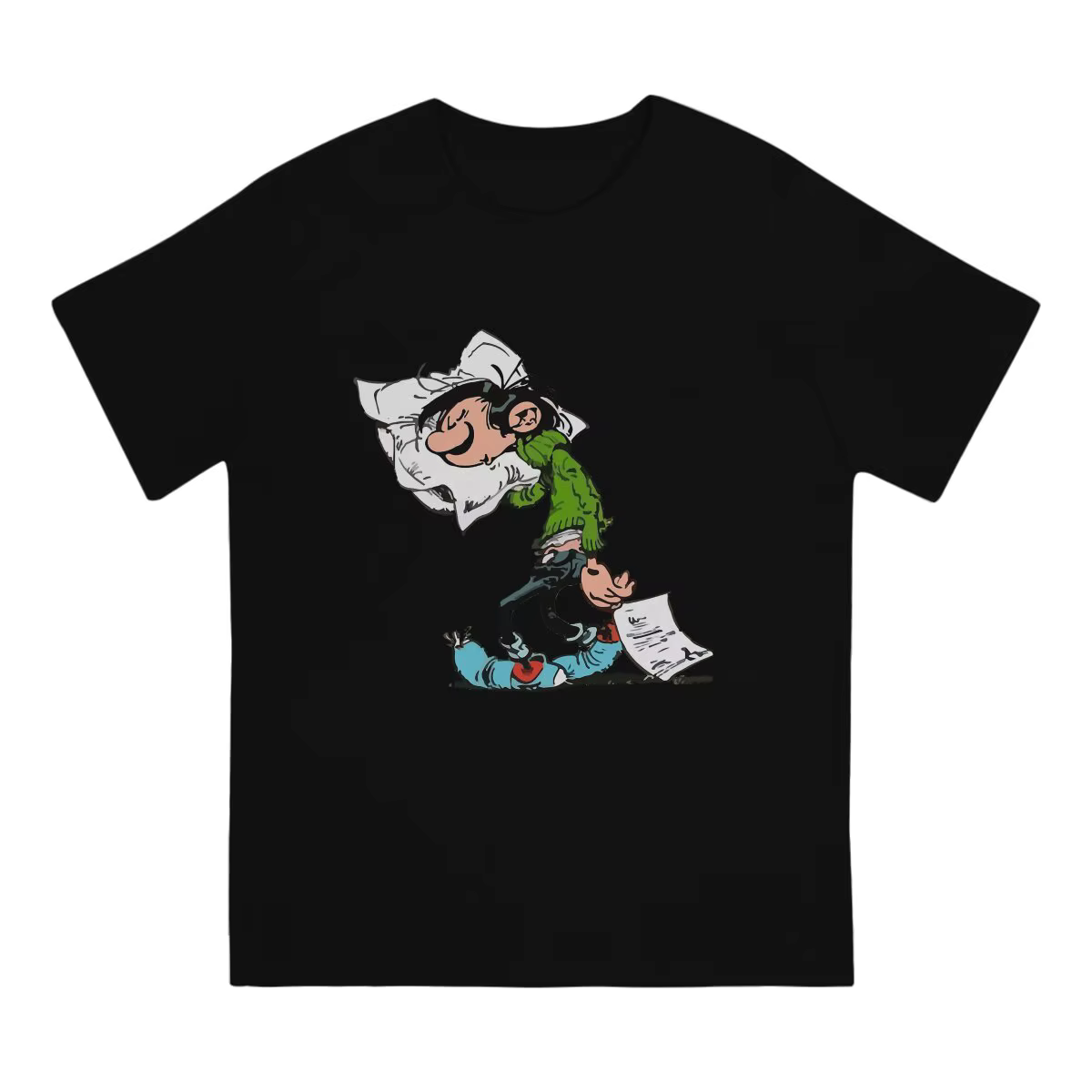 Gaston Lagaffe Comics T-shirt pour homme