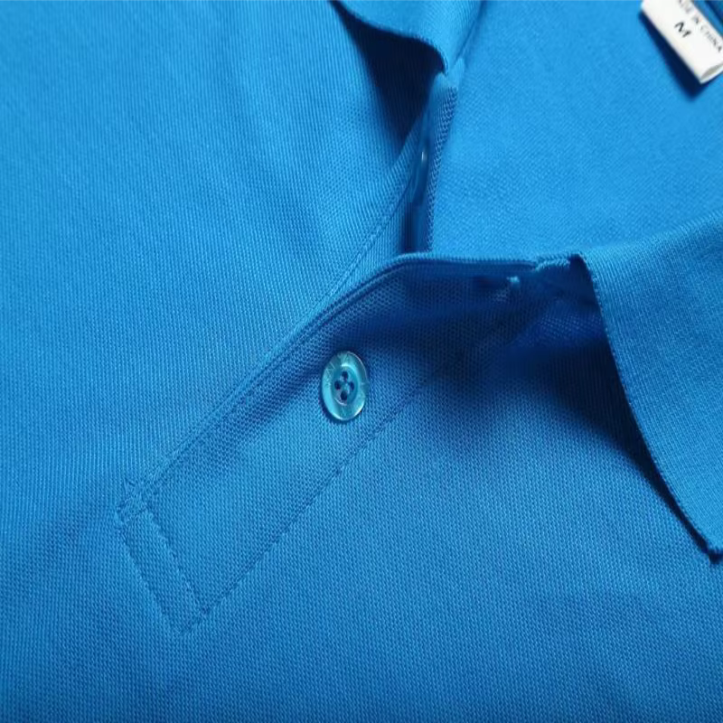 Polos multicolores pour hommes et femmes de couleur unie