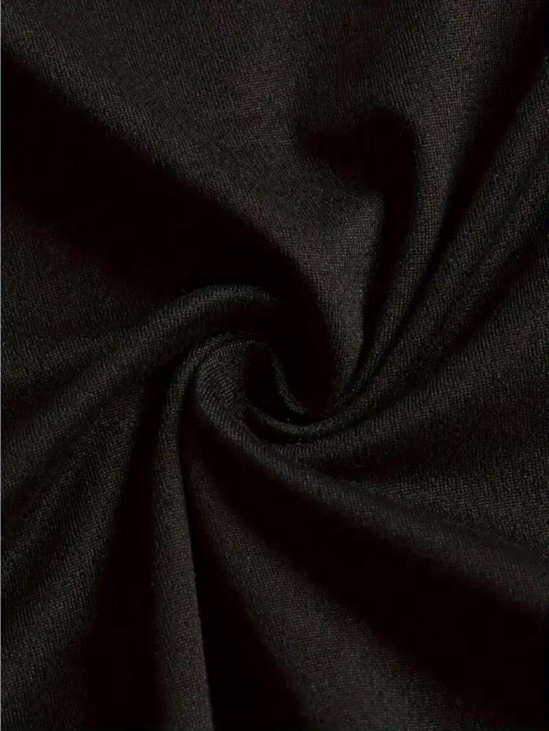 T-shirt décontracté à manches chauve-souris et col rond