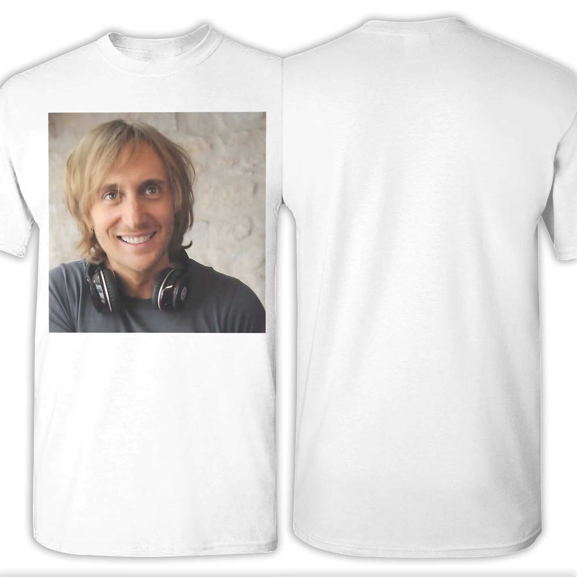 Davids Guettas Dj Mag Number Top Face T-Shirt d'été génial 100% coton Hip Hop pour homme