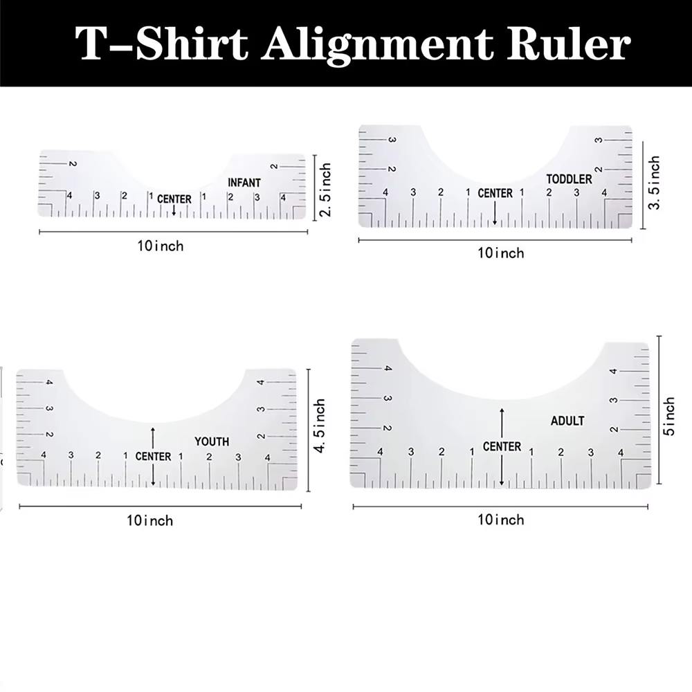 Règle de guidage de T-Shirt