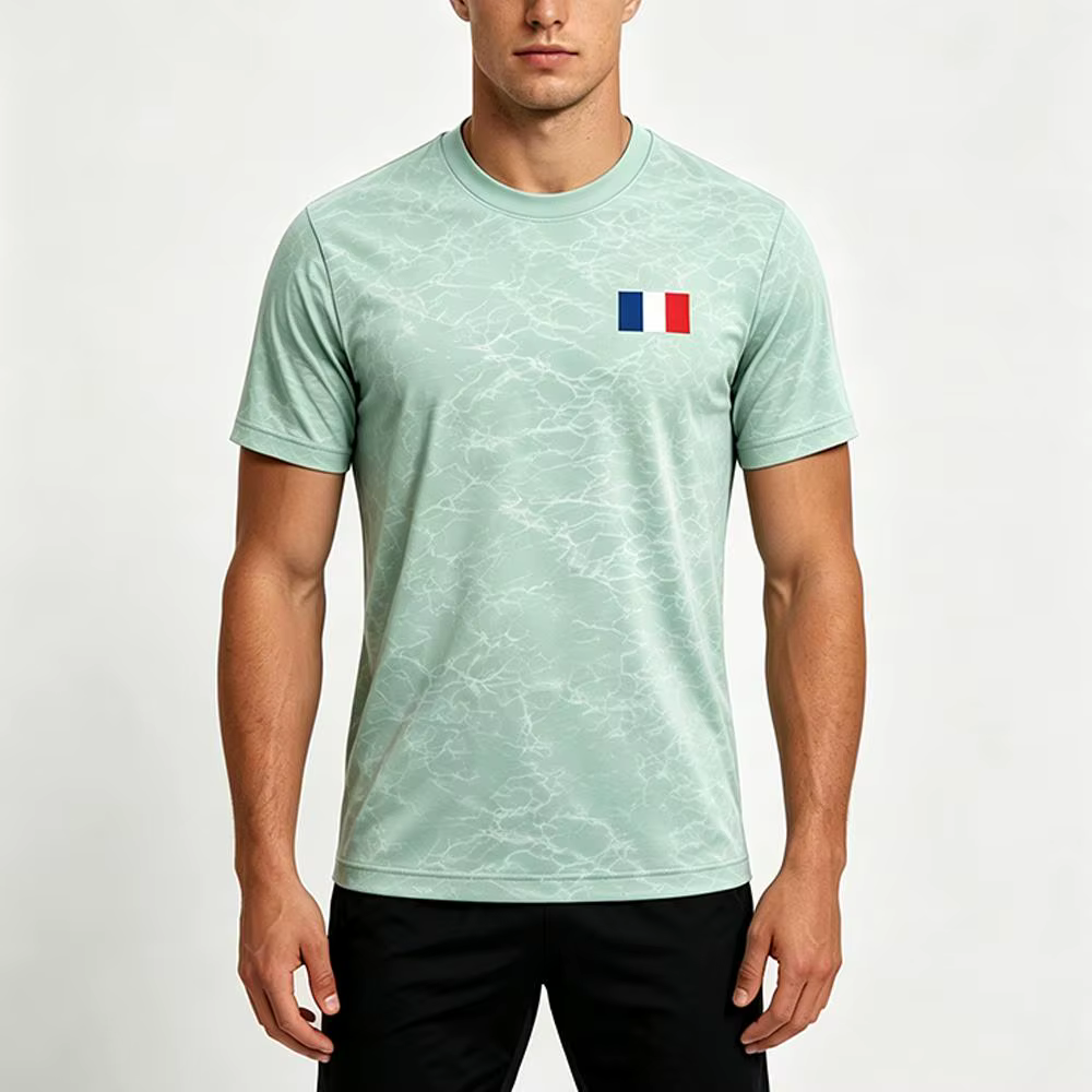 T-shirt de football unisexe à manches courtes