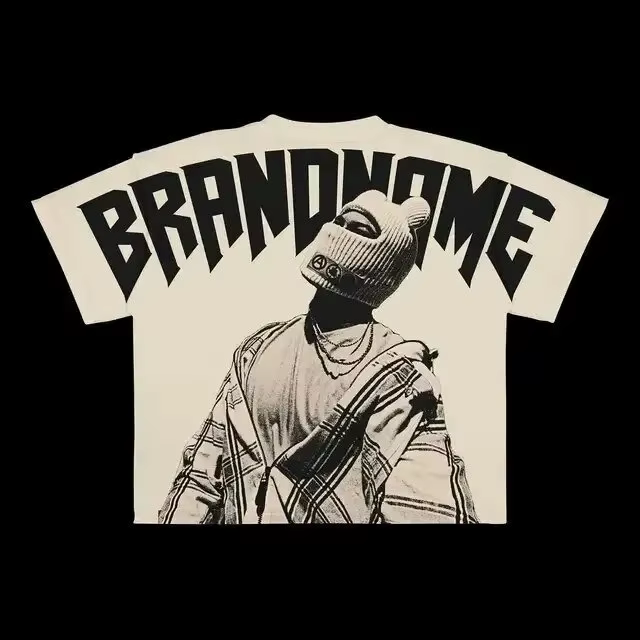 T-shirt de styliste Y2K Hip Hop pour hommes et femmes