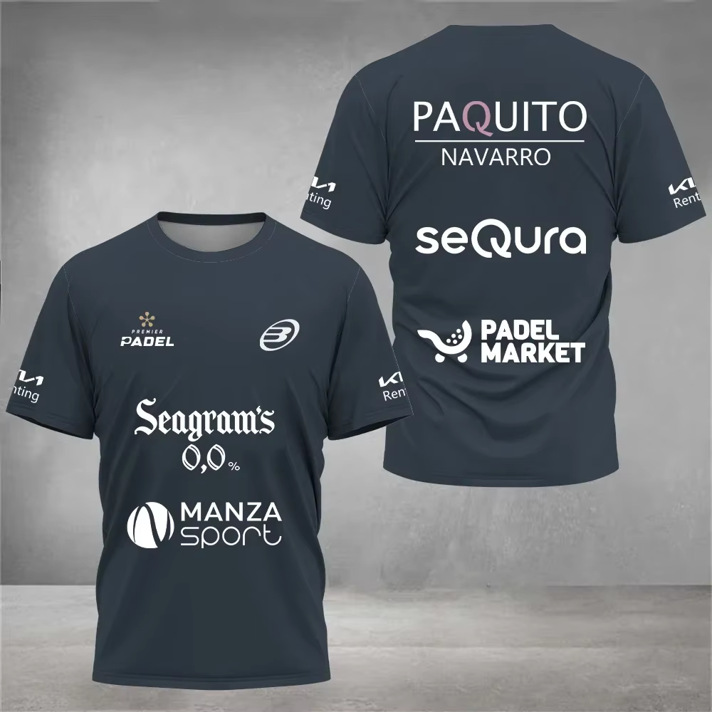Offre spéciale en été T-shirts de sport de badminton pour jeunes hommes et femmes pour l'entraînement sportif en plein air à manches courtes
