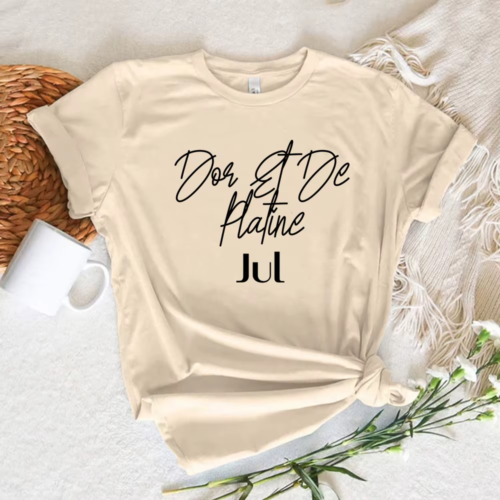 T-shirt graphique pour femme