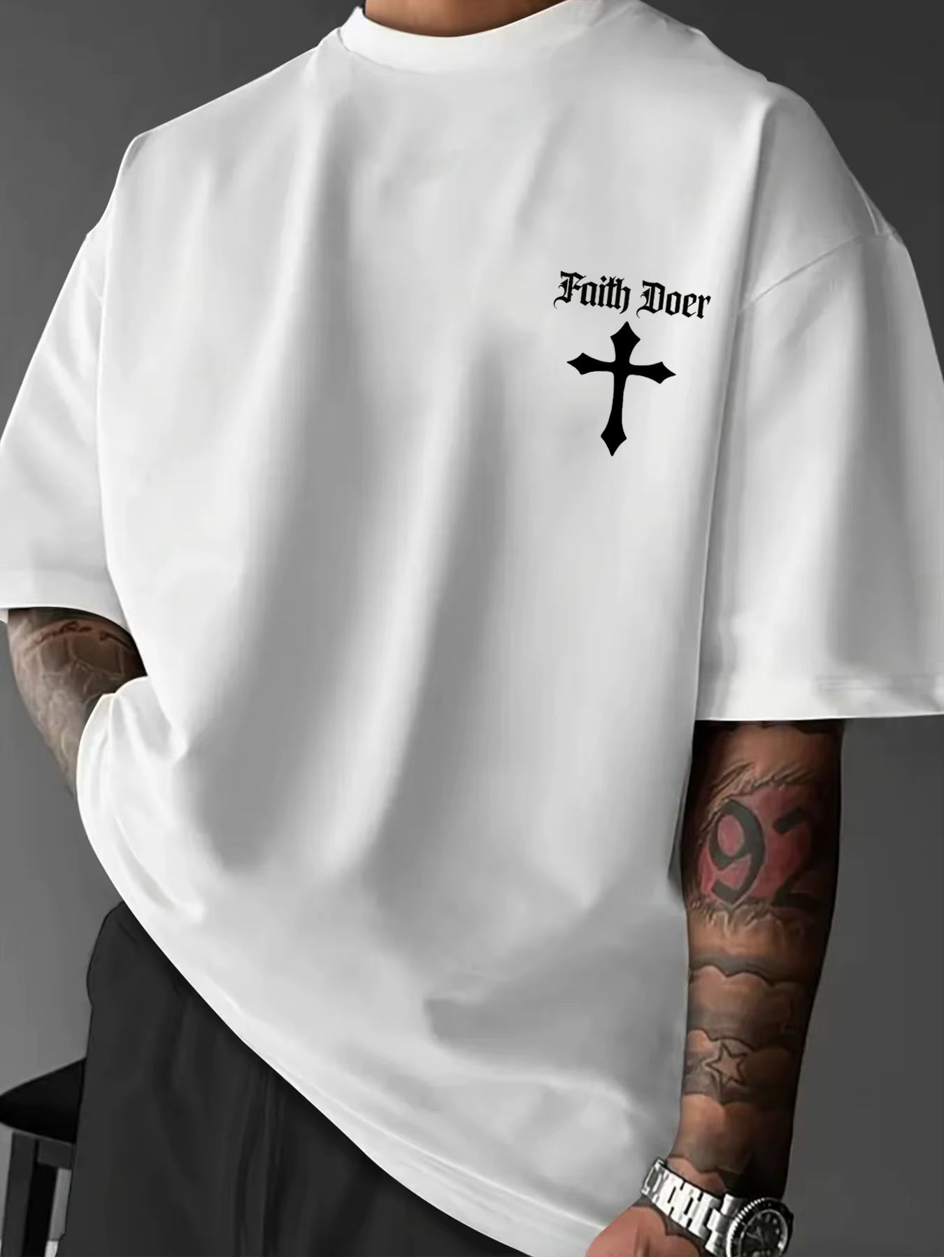 T-shirt imprimé pour hommes