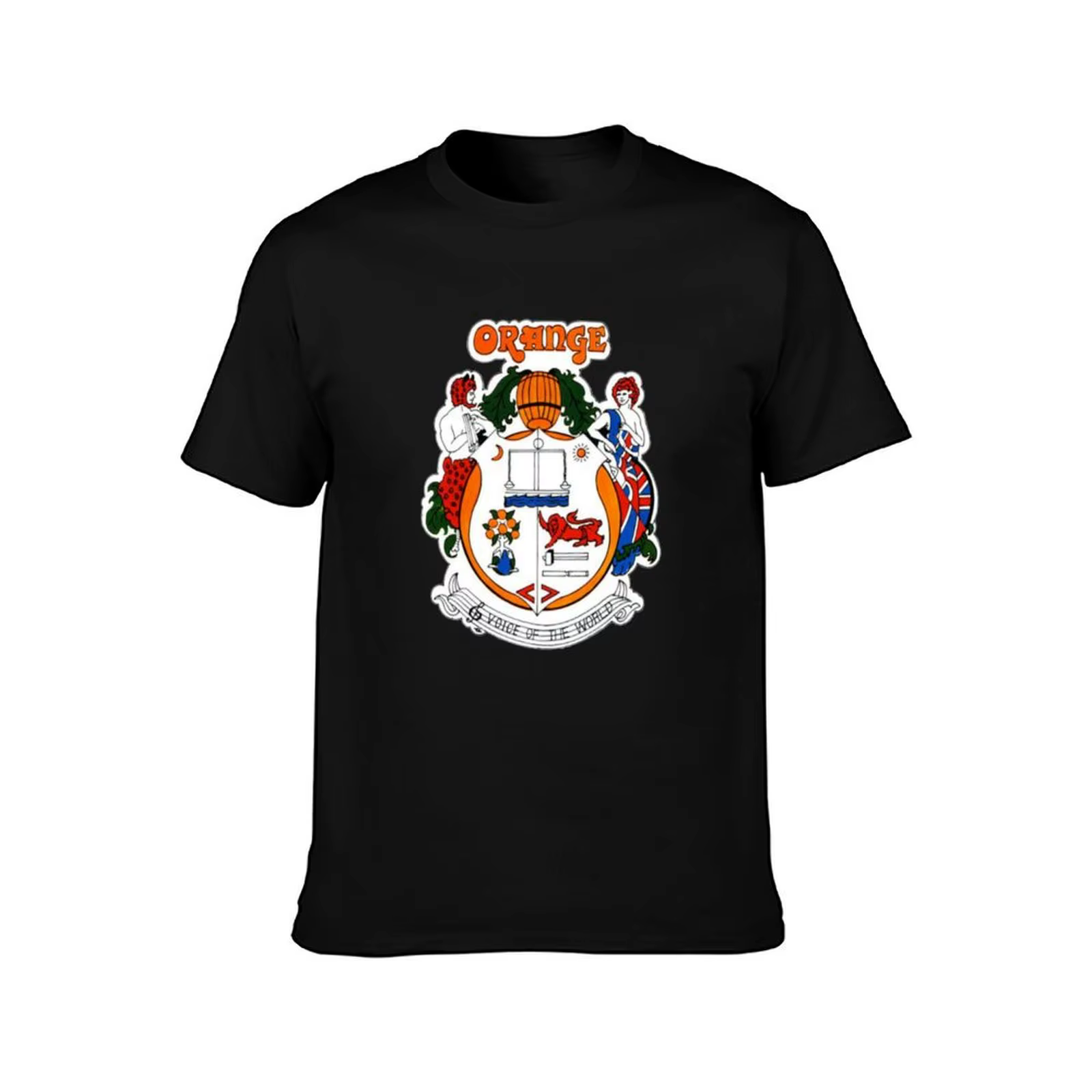 Orange Amplification voice of the world T-shirt classique léger pour les fêtes