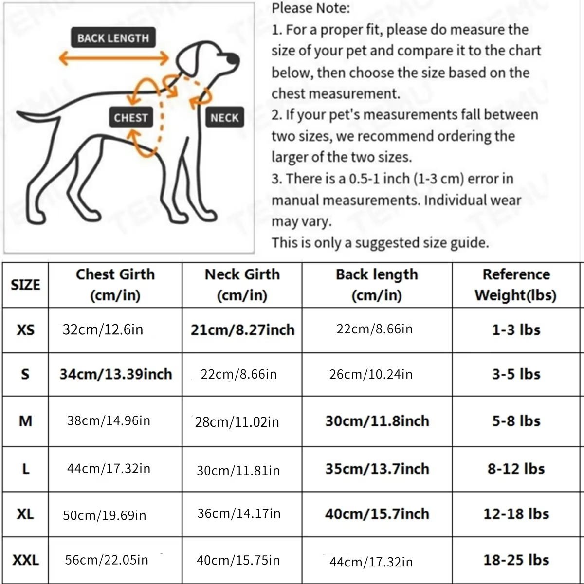 1 pièce – Débardeur d'été uni pour chiens et chats