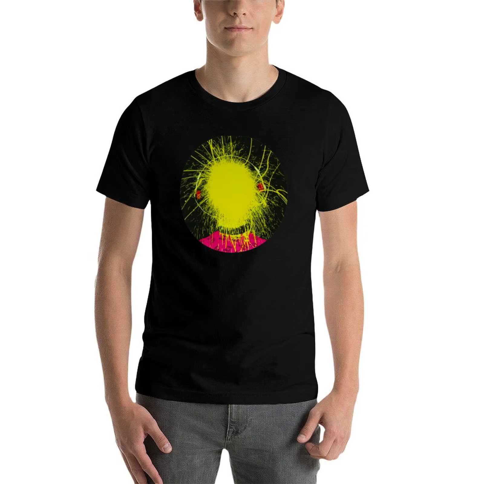 T-shirt Triple J Exploding Head pour homme