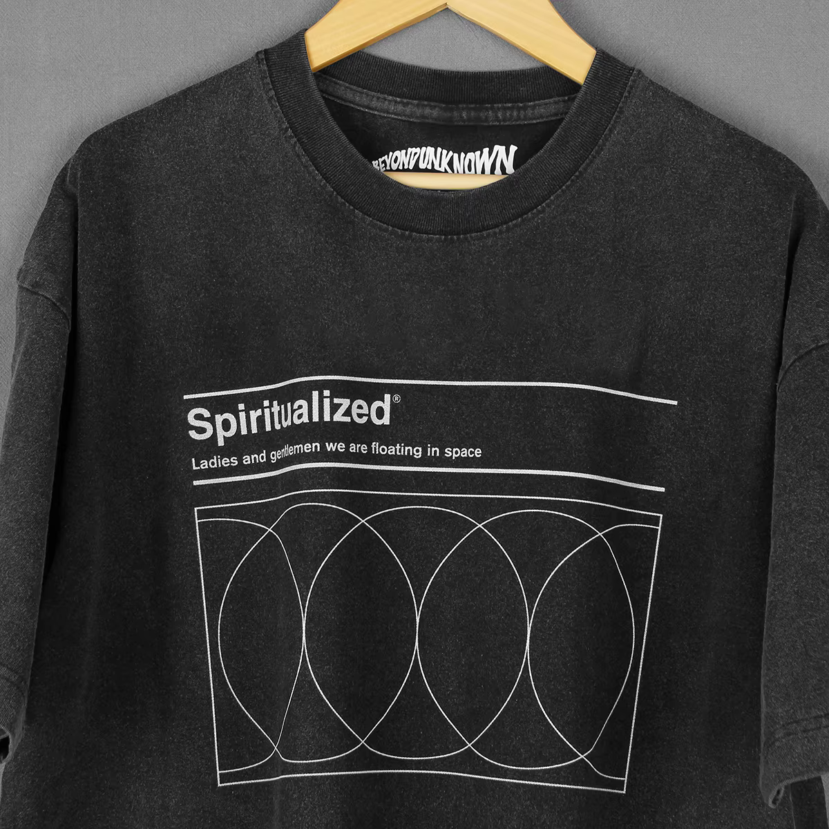 T-Shirt spiritualisé dames et messieurs nous flottons dans l'espace groupe de Rock coton manches courtes graphique imprimé chemises pour hommes