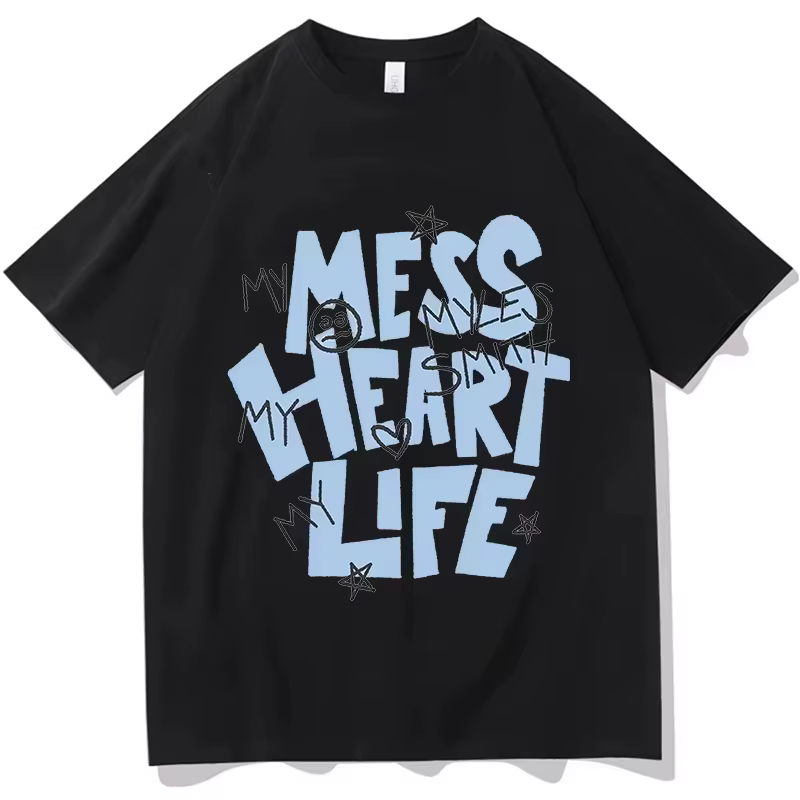 T-shirt graphique unisexe Myles Smith My Mess Album