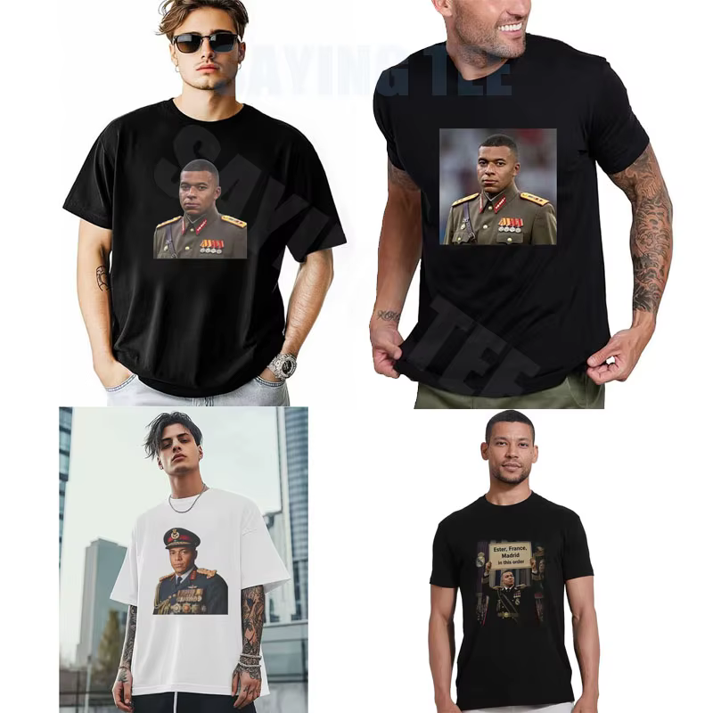 T-shirt Mbappé DICTATEUR – Meme drôle France Football # 10 T-shirts pour hommes et femmes