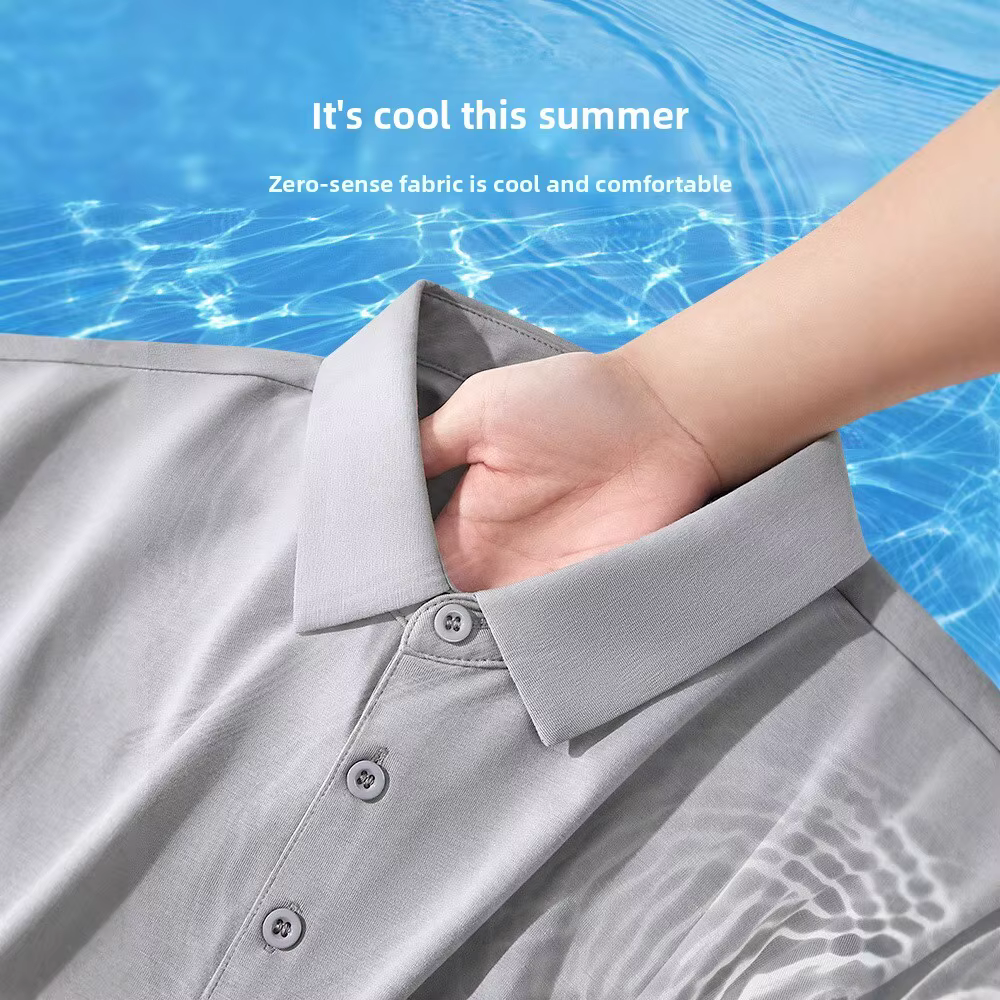 Polo Modal à manches courtes pour hommes