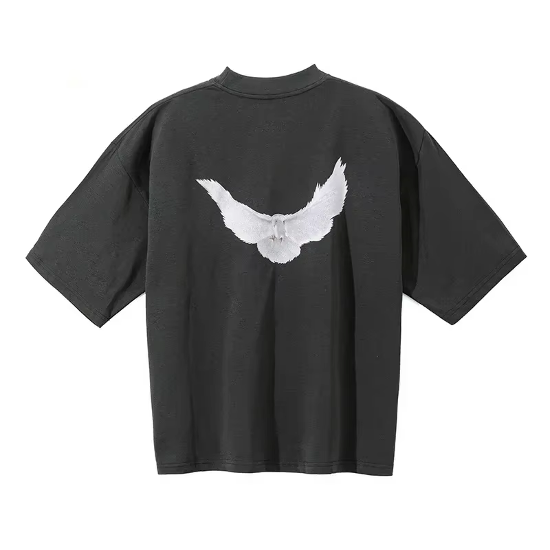 YZY DOVE T-Shirt pour hommes femmes 1:1 qualité supérieure Ovesize saison 6 Kanye West