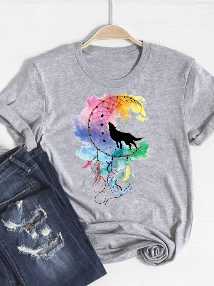 T-shirt imprimé abeille tendance
