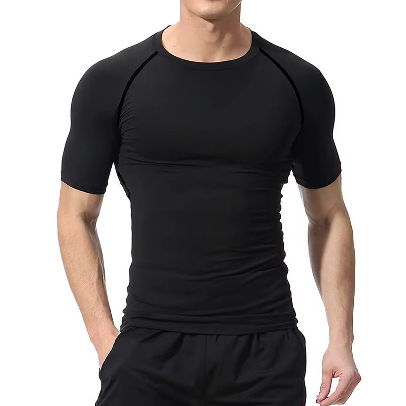 Angel graphique athlétique séchage rapide t-shirts pour hommes chrétien gymnastique entraînement course Compression