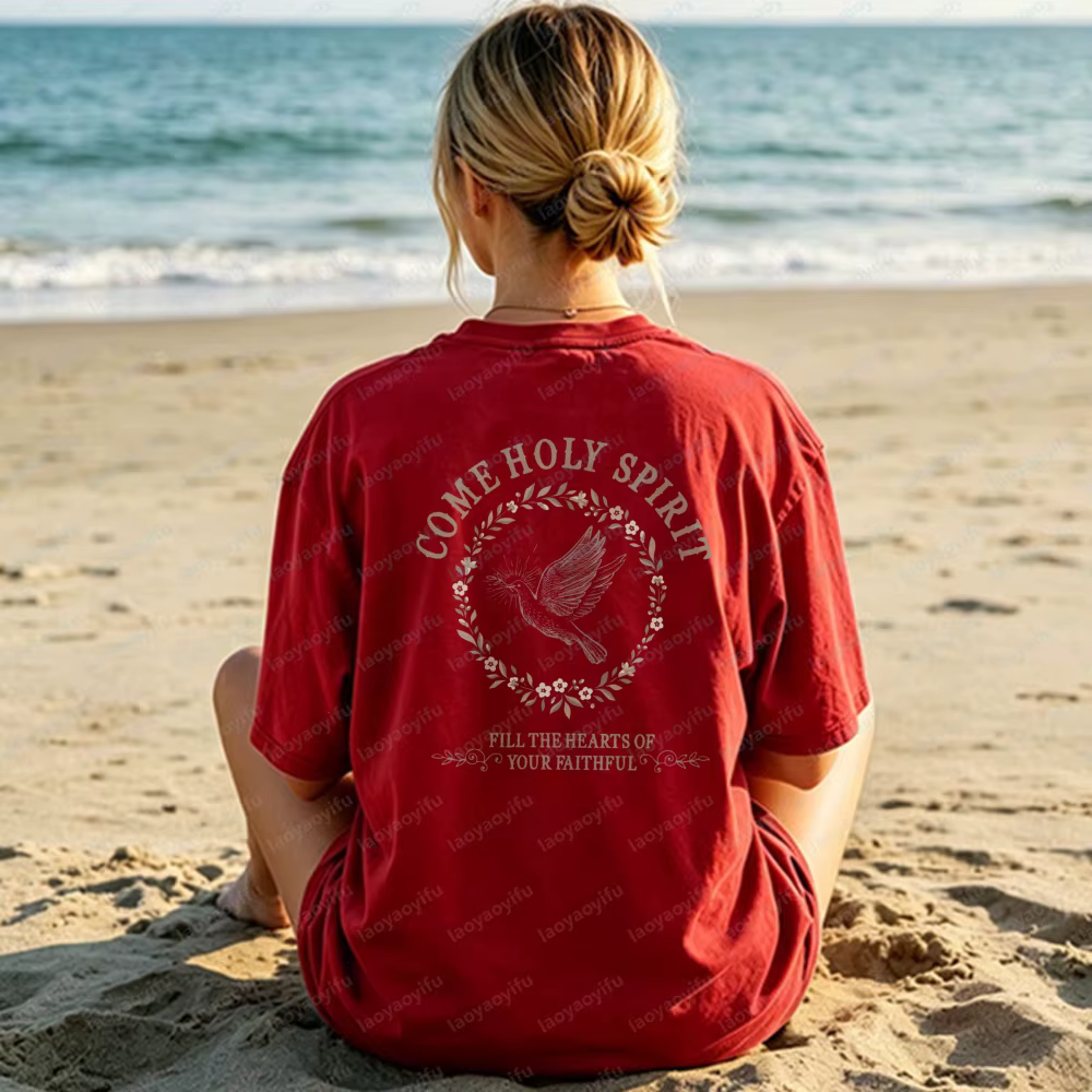 T-shirts « Venez Esprit Saint » pour femmes