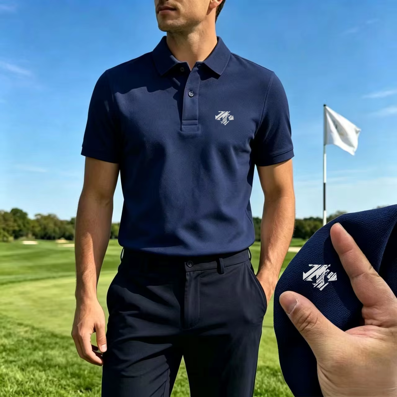 Polo homme été, mode haut de gamme