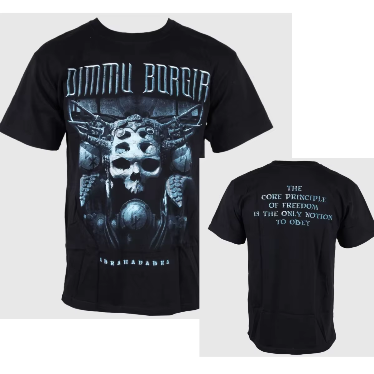 Art Classic Dimmu Borgir Band T-shirt décontracté en coton avec motif pour hommes et femmes