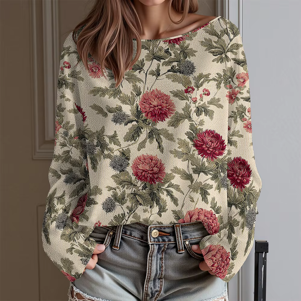 T-shirt à manches longues pour femmes