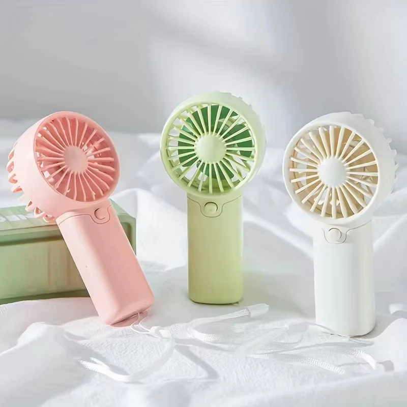 2025 mignon Mini ventilateur Portable ventilateur léger pratique ventilateur taille de poche à faible bruit petit ventilateur électrique étudiant cadeau ventilateur extérieur