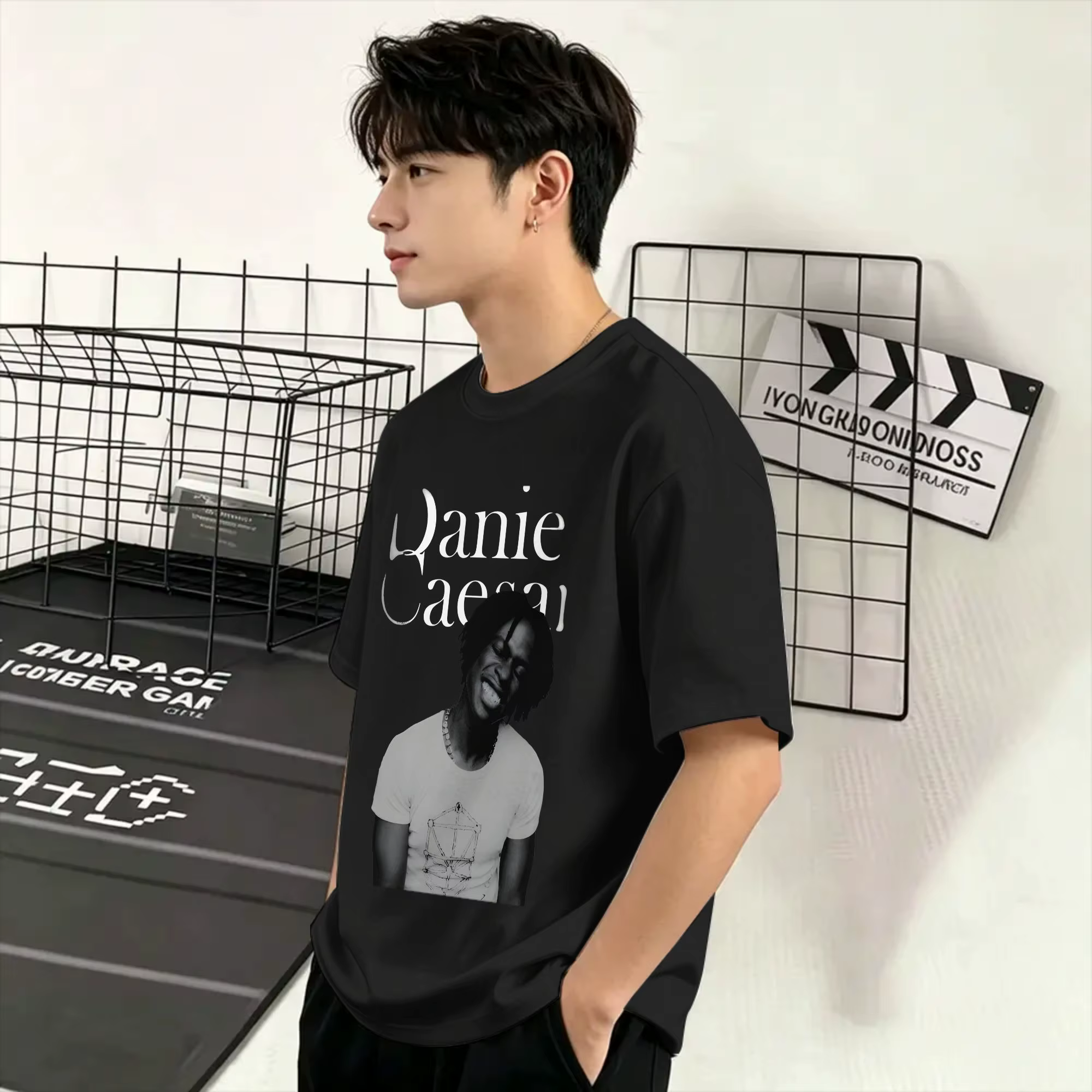 T-shirt Streetwear Daniel Caesar – T-shirts Tendance et Cool pour Homme