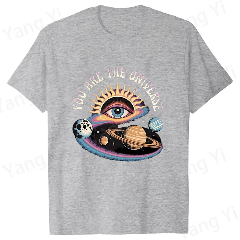 T-shirt imprimé « You Are the Universe » drôle