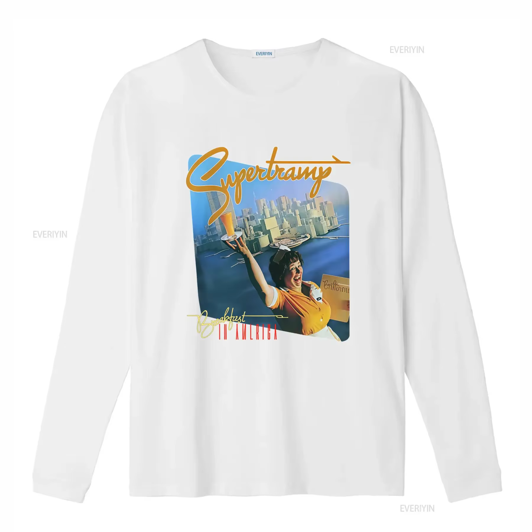 T-shirt Supertramp Breakfast In America Rock Band