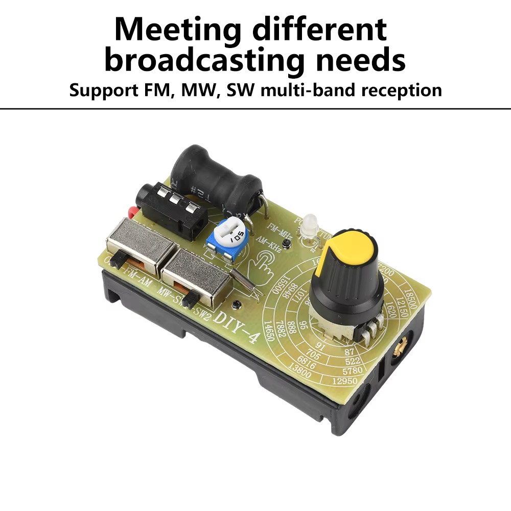 Radio numérique 4 bandes FM MW SW AM