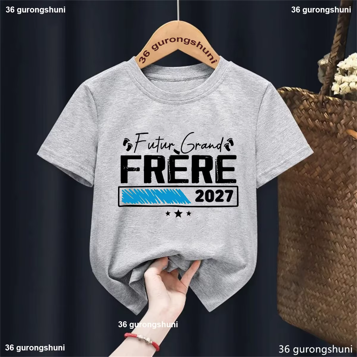 T-shirts imprimés pour garçons « Future Big Brother 2027 »