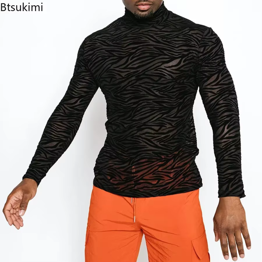 T-shirt à manches longues pour hommes